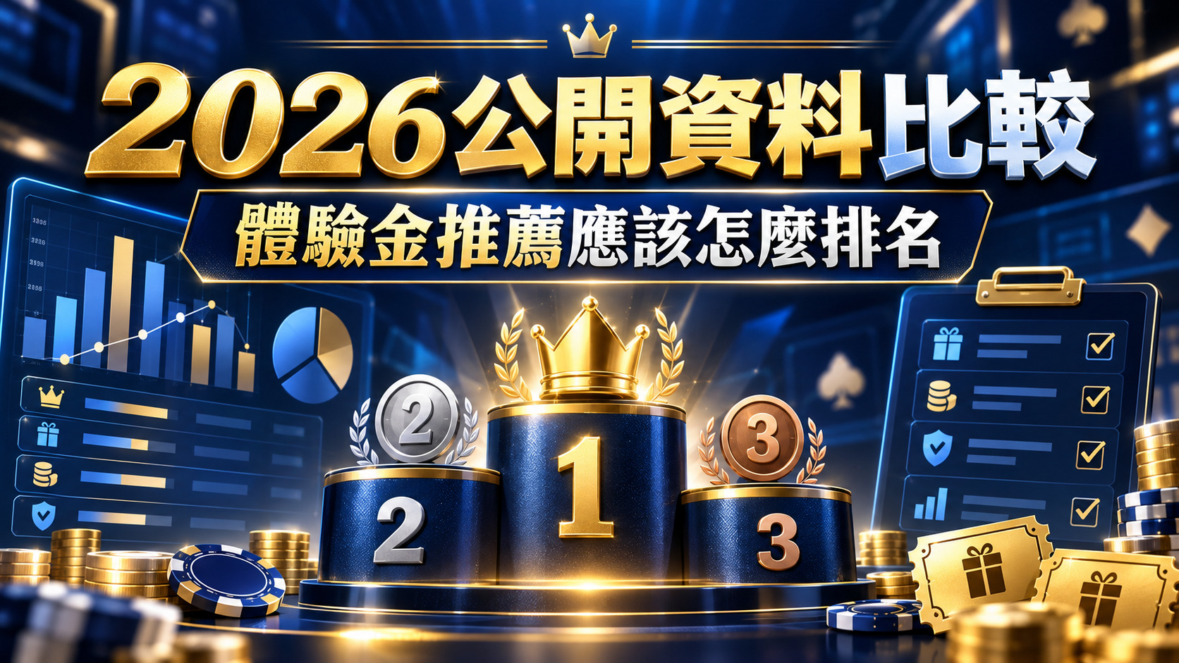 2026公開資料比較:體驗金推薦應該怎麼排名