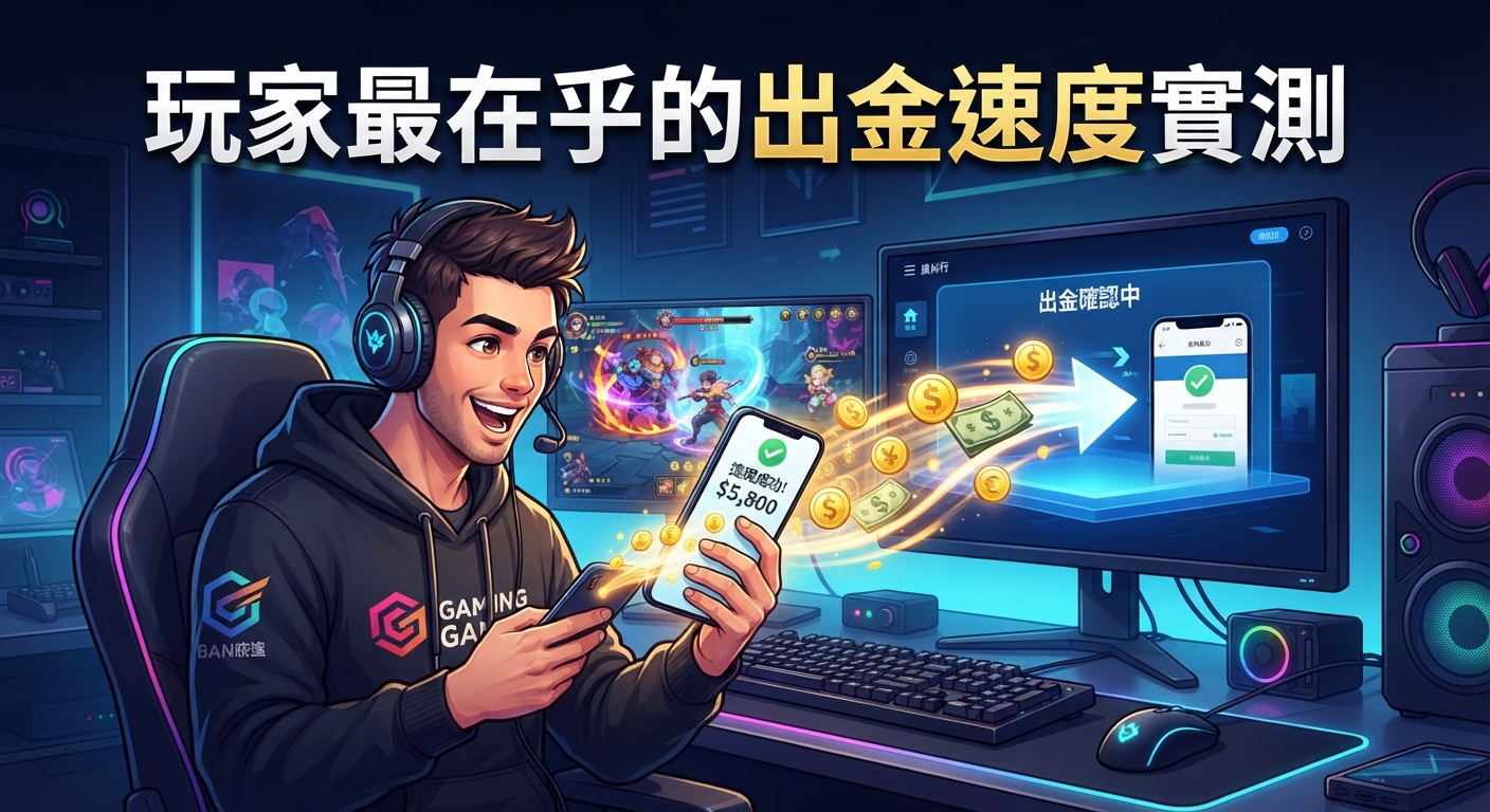 玩家最在乎的出金速度實測